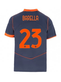 Inter Milan Nicolo Barella #23 Replika Tredje Kläder 2025-26 Kortärmad